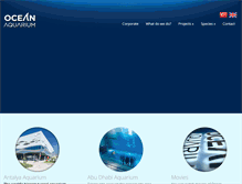 Tablet Screenshot of oceanaquarium.com
